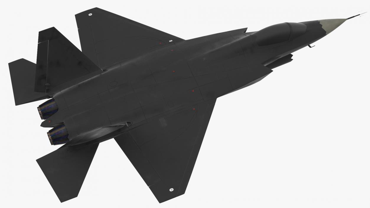 3D model Multirole Jet Fighter Exterior Only