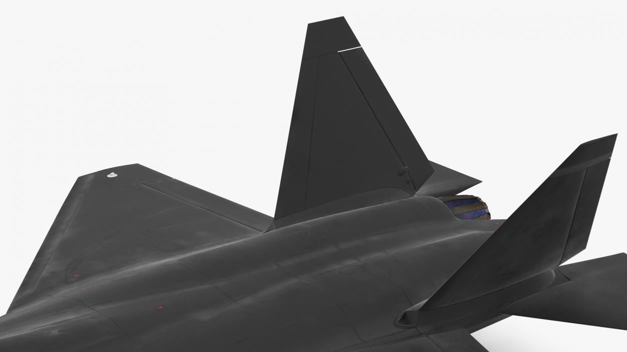 3D model Multirole Jet Fighter Exterior Only