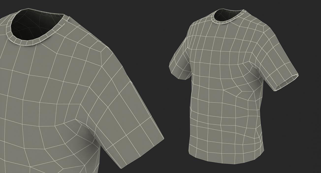 3D Soccer T-Shirts Collection 2 model