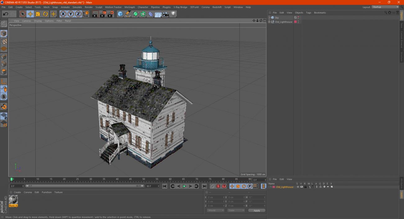 Old Lighthouse 3D model