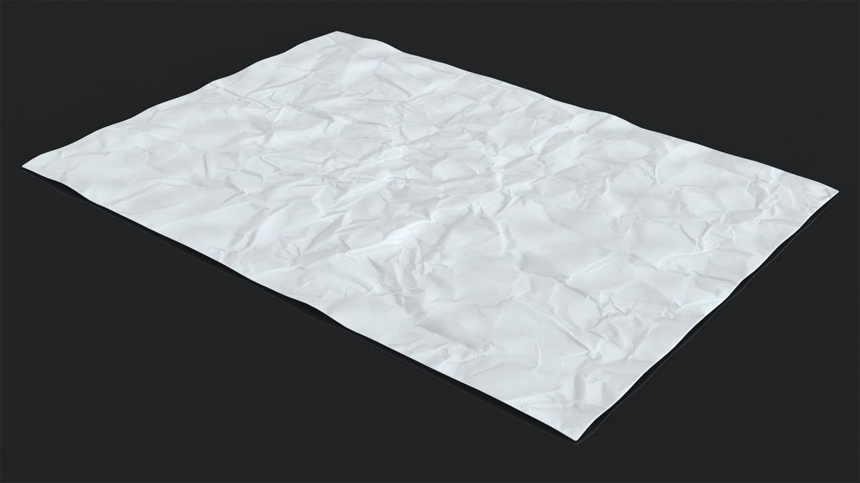 3D model Crumpled Paper Collection