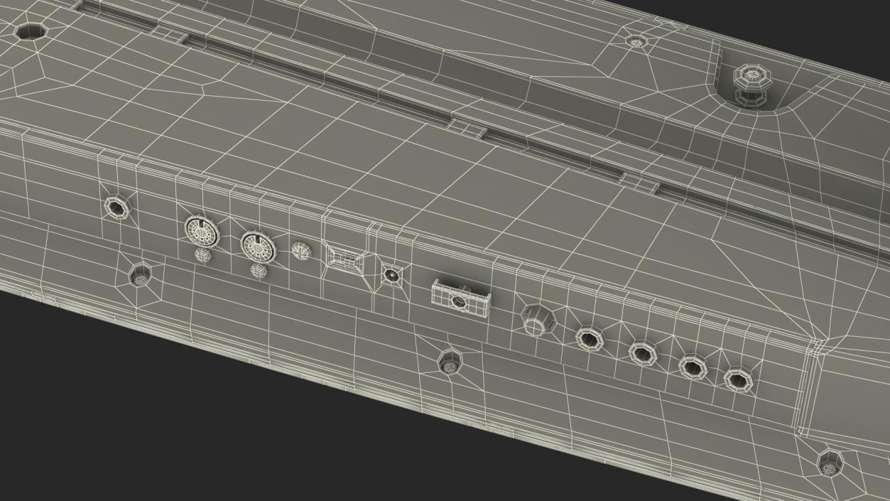 3D model Keytar