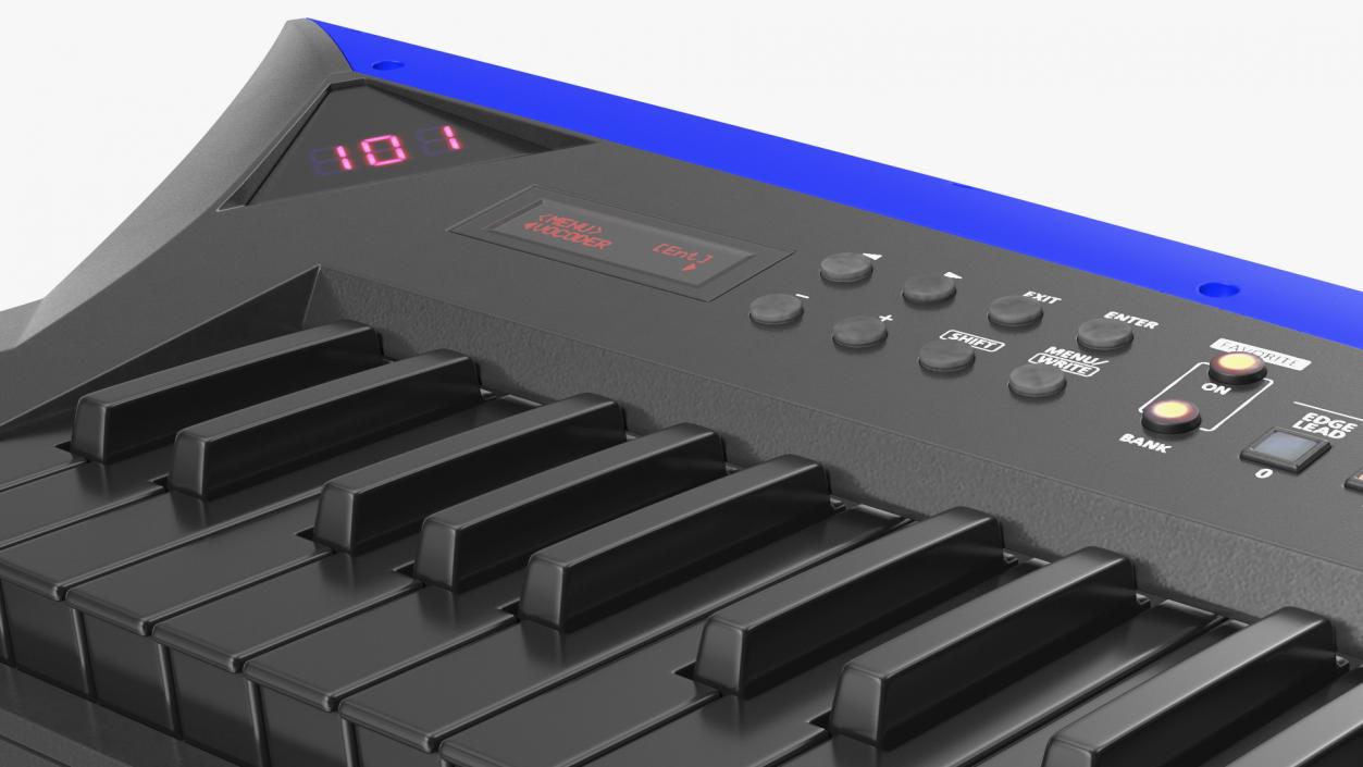 3D model Keytar