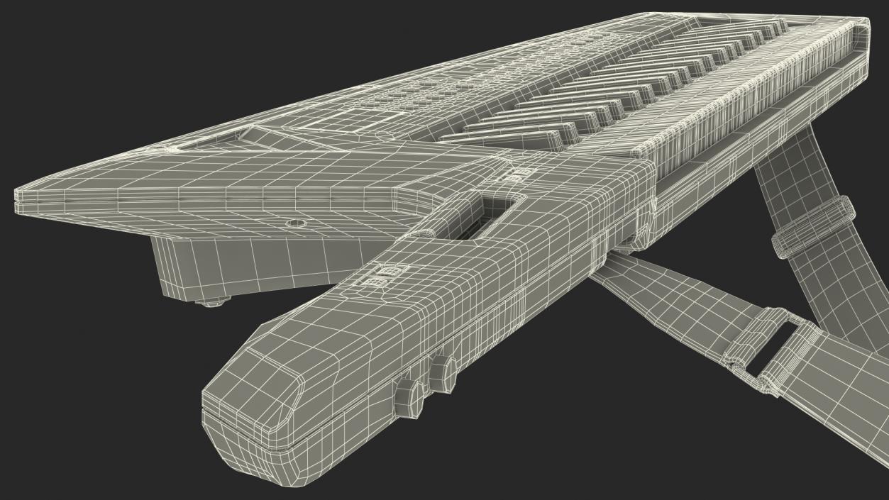 3D model Keytar