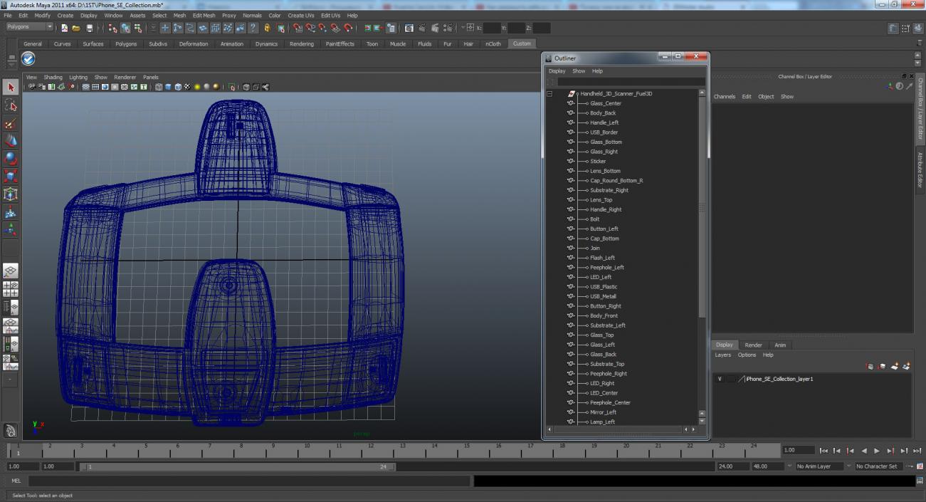 3D Handheld 3D Scanner Fuel3D