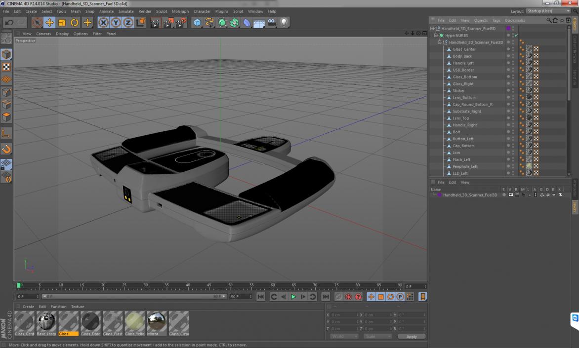 3D Handheld 3D Scanner Fuel3D