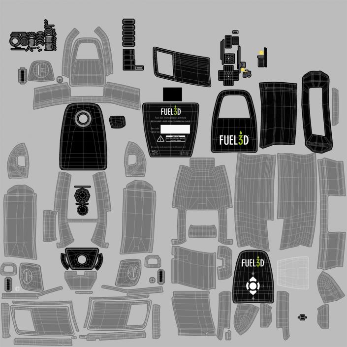 3D Handheld 3D Scanner Fuel3D