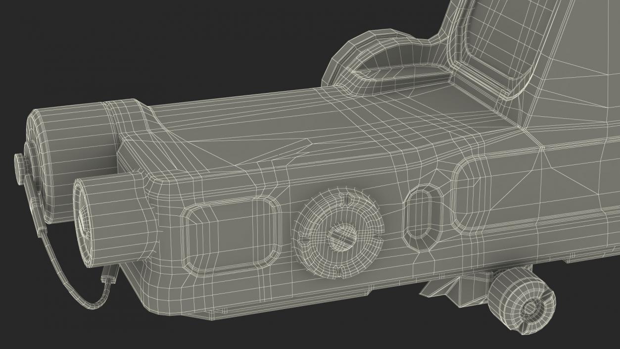 3D Scope Optic for Firearm model