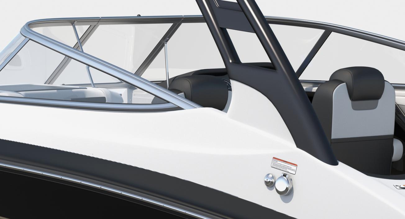 Luxury Sportboat Generic 3D model