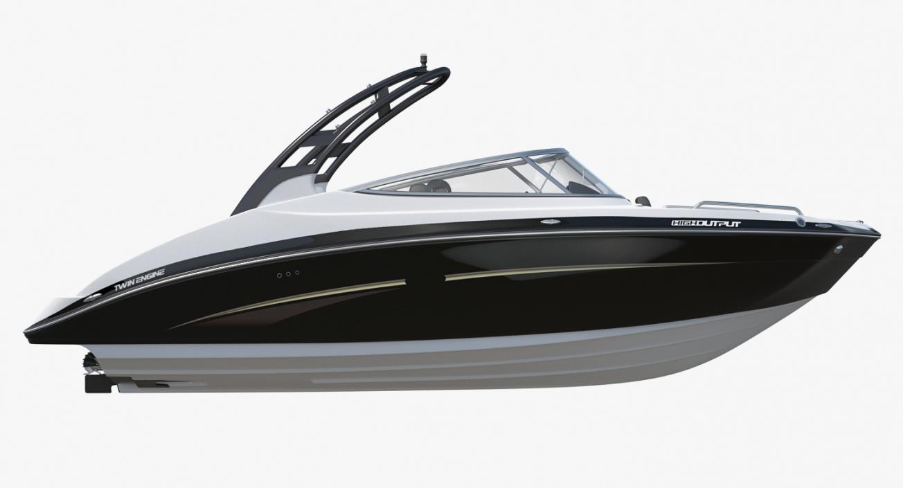 Luxury Sportboat Generic 3D model