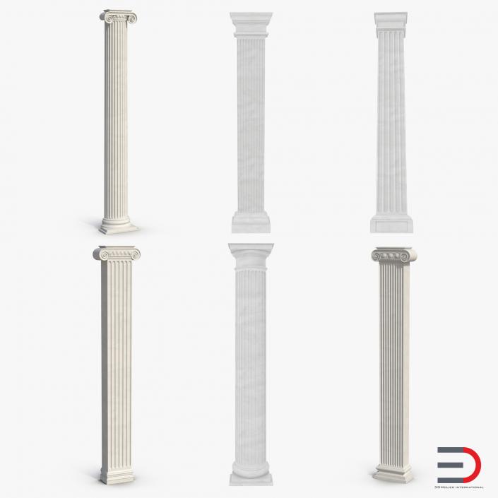 3D model Pilasters Collection