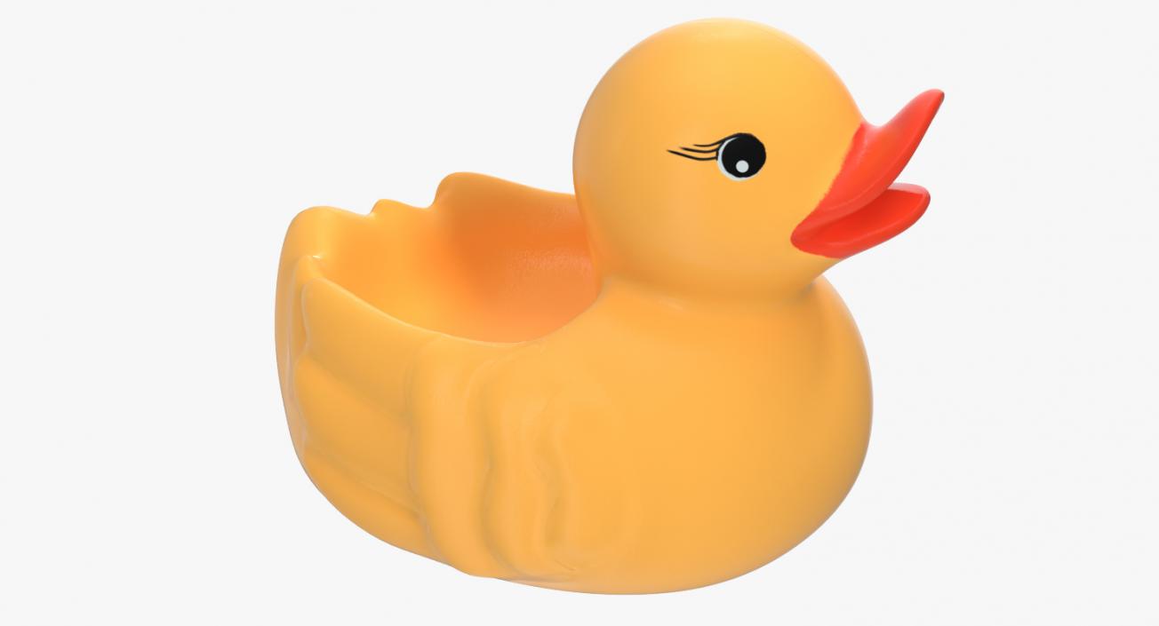 3D Rubber Ducks Set