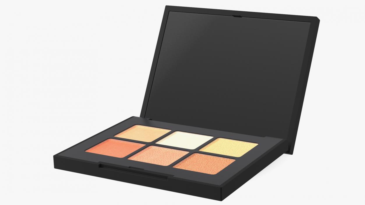 3D NARS Cosmetics Voyageur Eyeshadow Palette Copper model