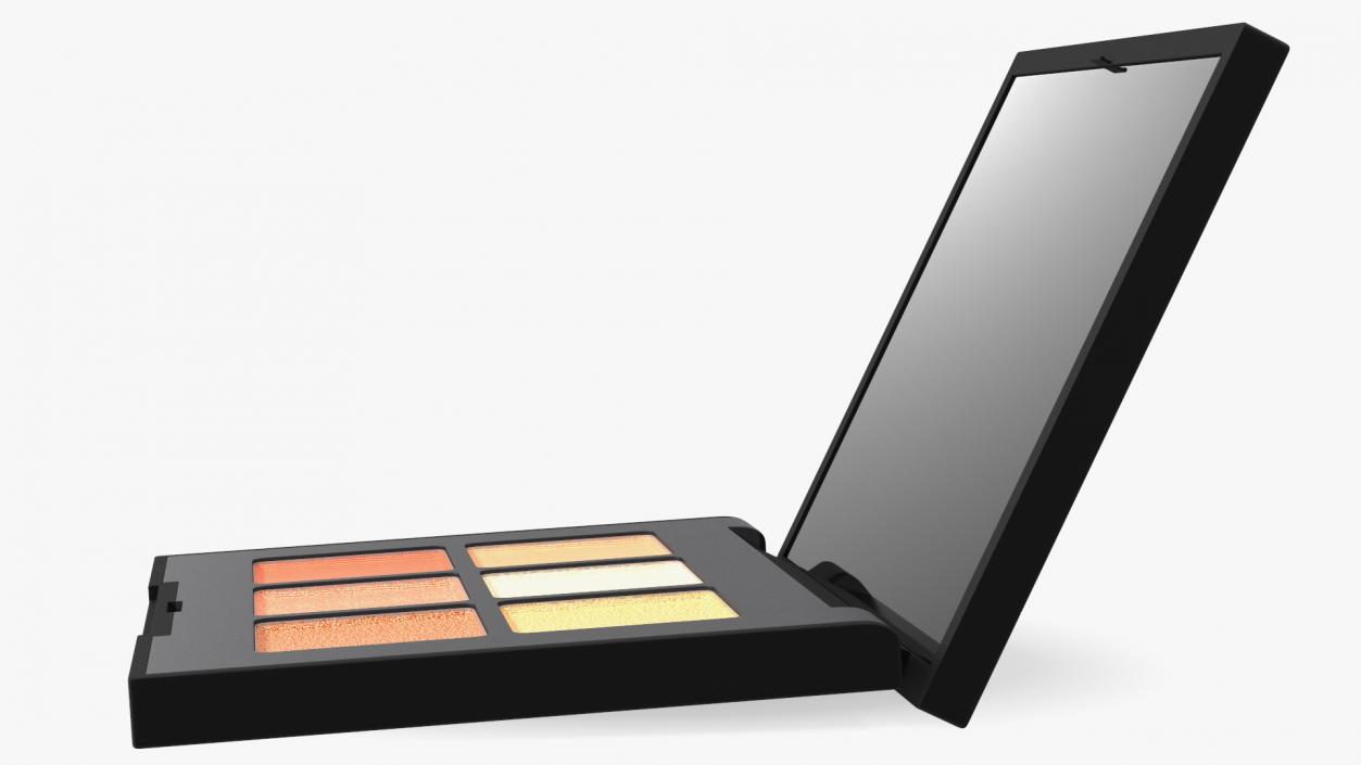 3D NARS Cosmetics Voyageur Eyeshadow Palette Copper model