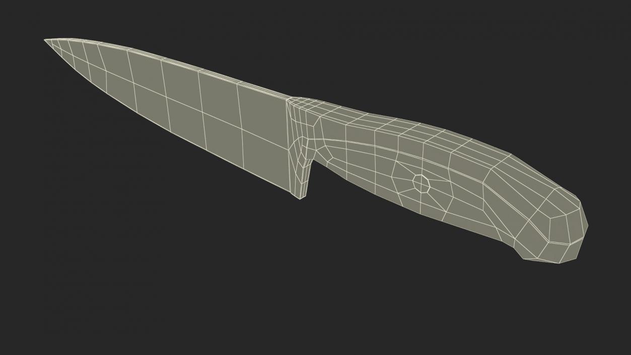 Classic Chefs Knife 3D model