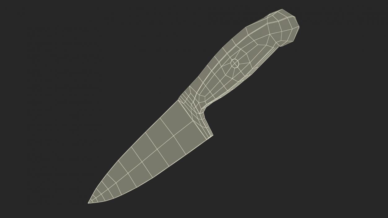 Classic Chefs Knife 3D model