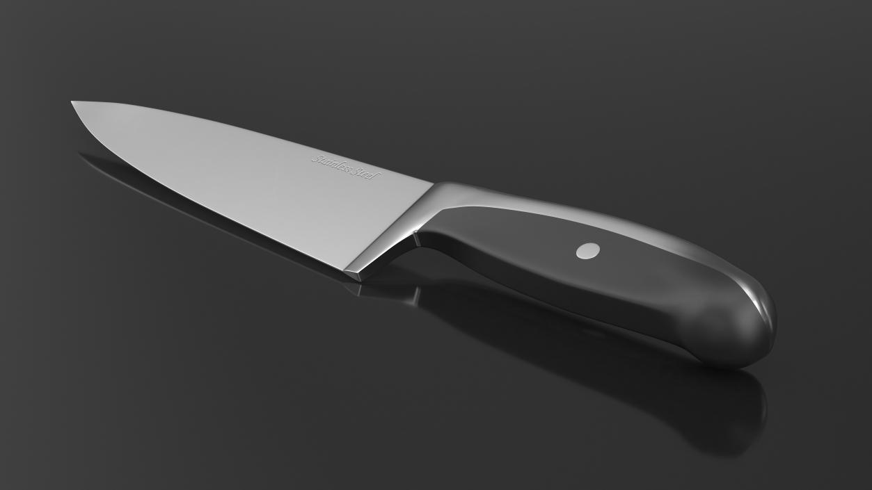 Classic Chefs Knife 3D model