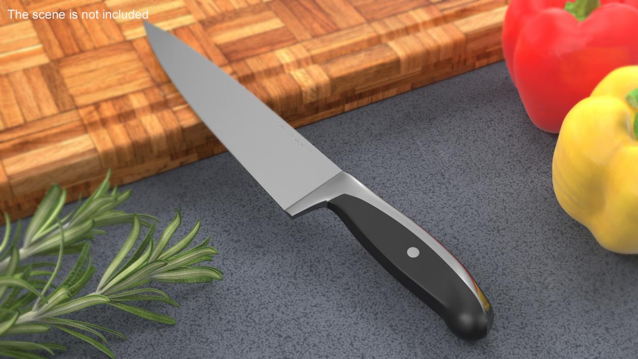 Classic Chefs Knife 3D model