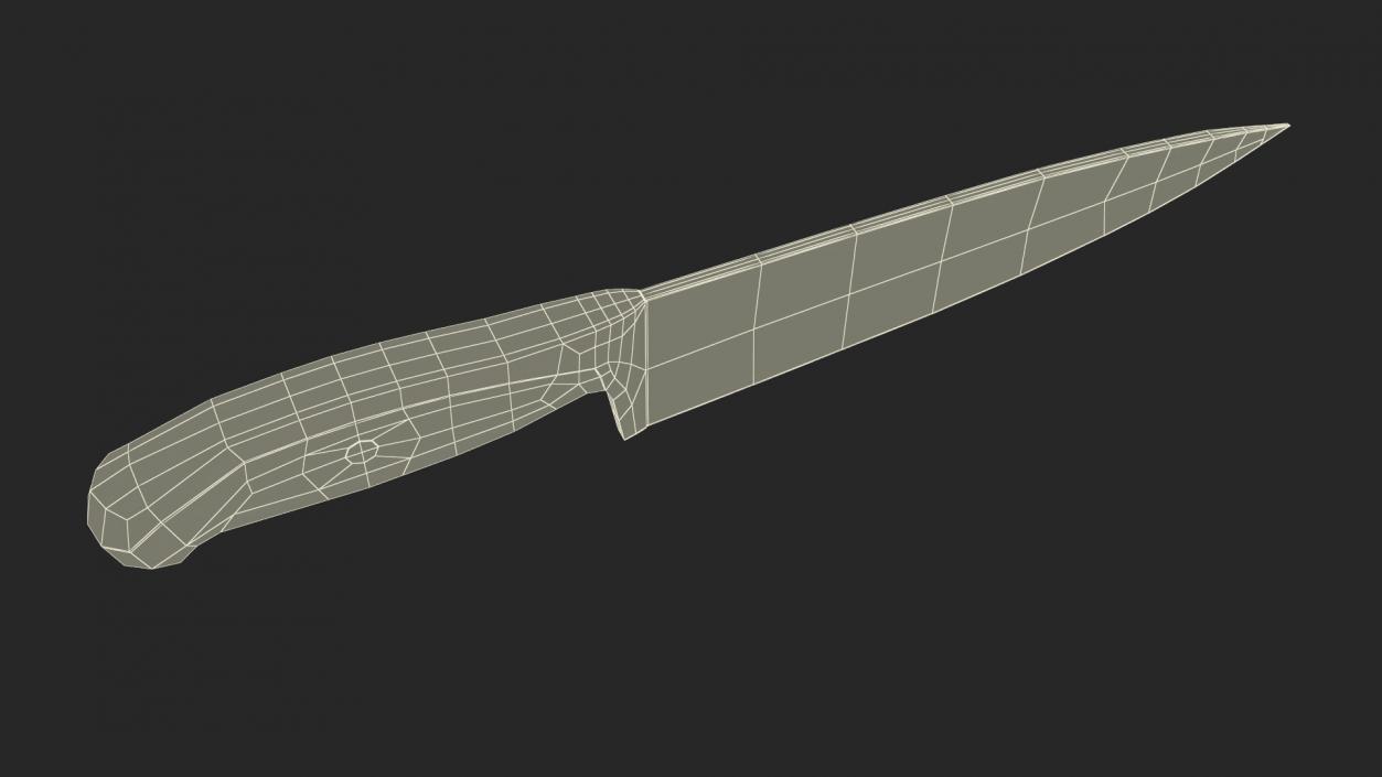 Classic Chefs Knife 3D model