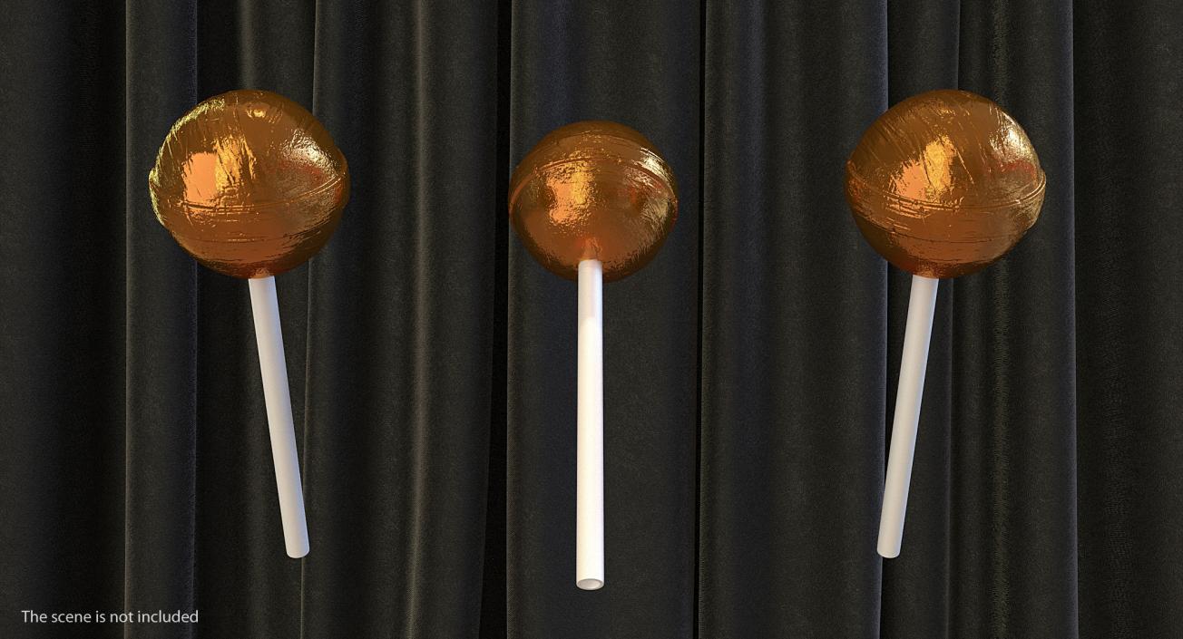 3D model Chupa Chups Lollipop Cola