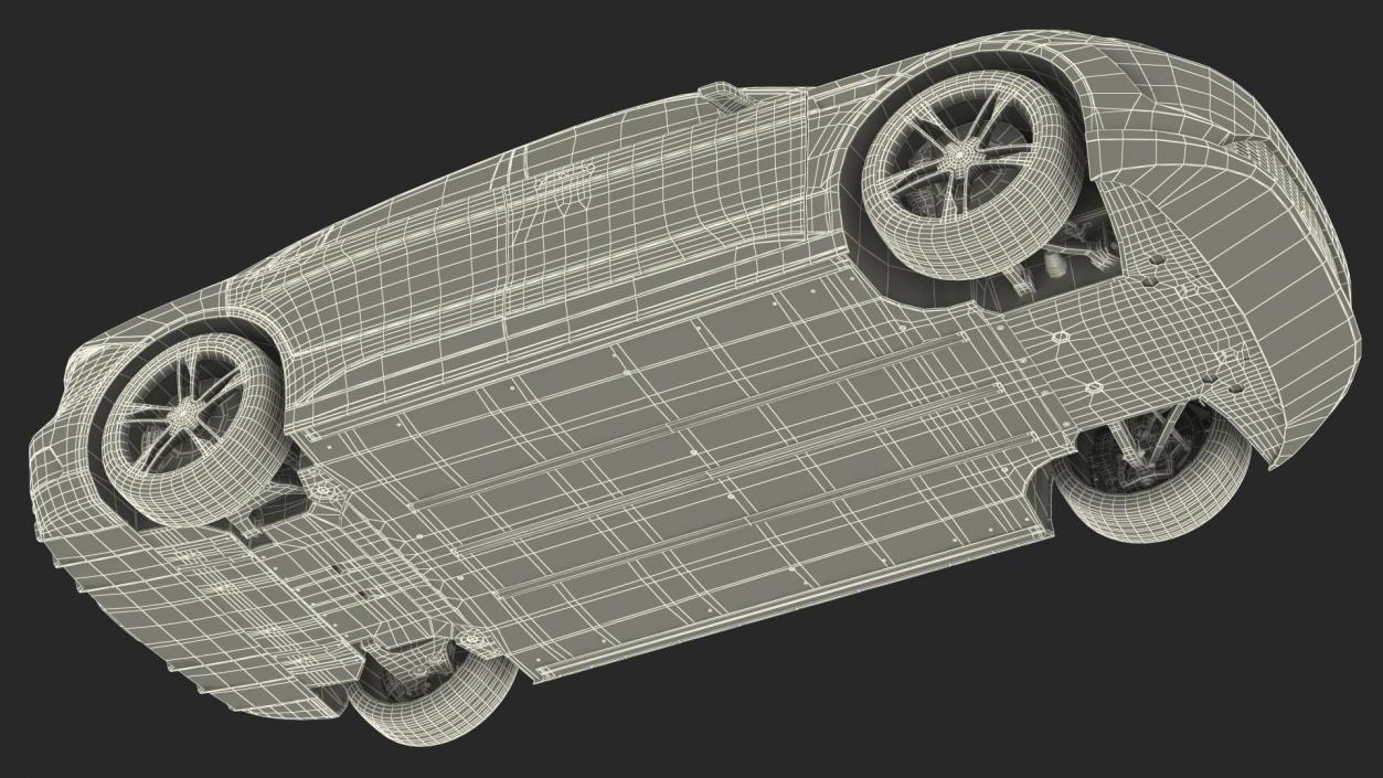 3D model Sony Vision S Rigged