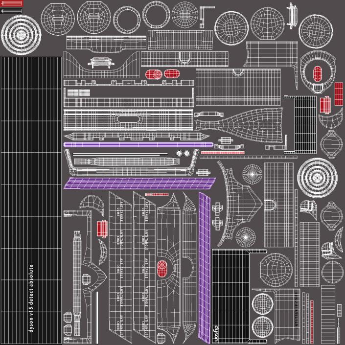 3D model Dyson Turbine Nozzle with Tube