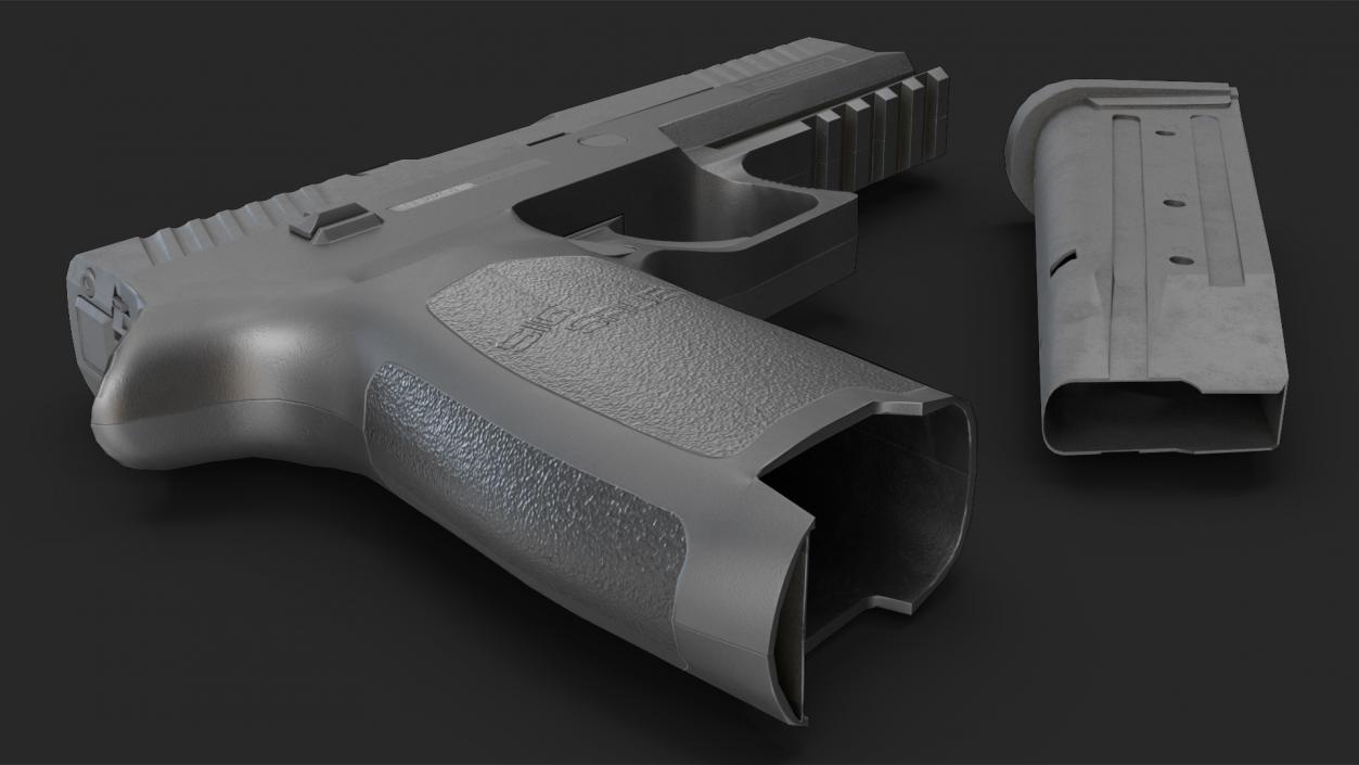 3D SIG Sauer P320 Game Weapon