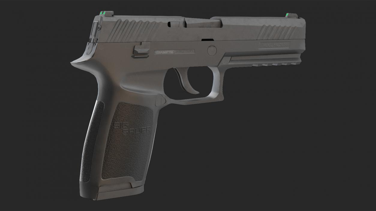 3D SIG Sauer P320 Game Weapon