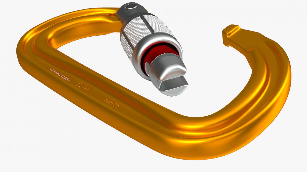 Petzl SMD Locking Carabiner 3D