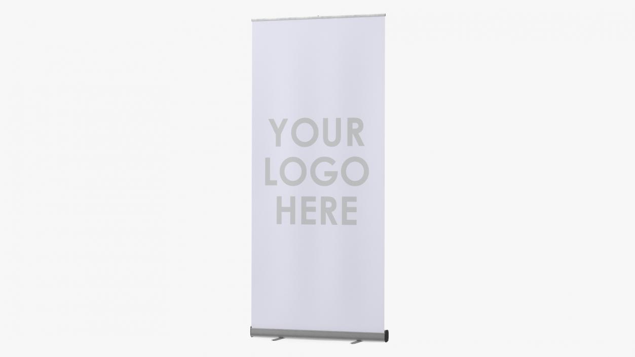 3D model Roll Up Banner Stand