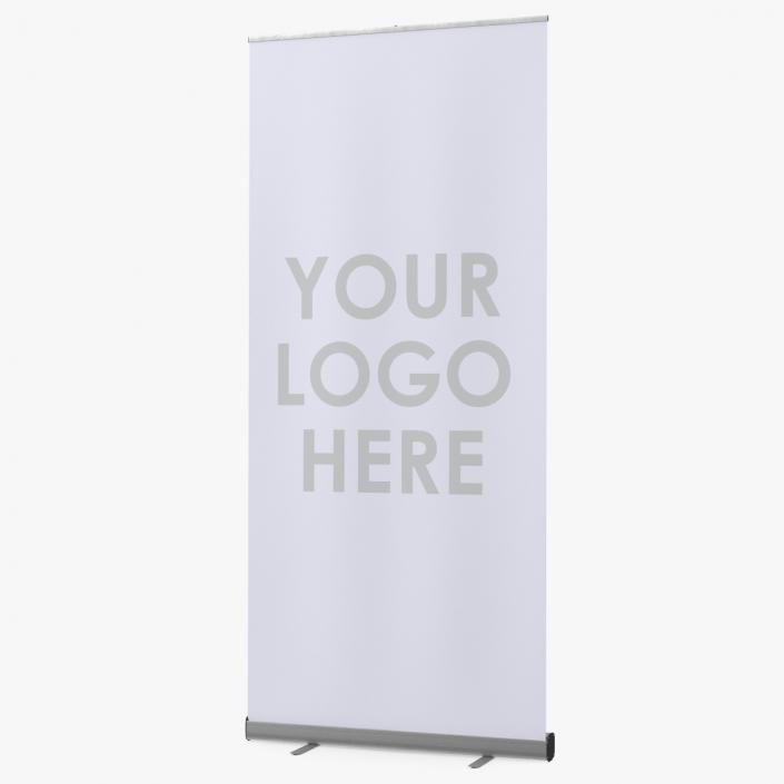 3D model Roll Up Banner Stand