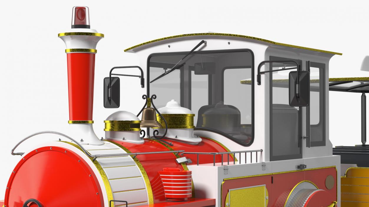 3D Tourist Train model