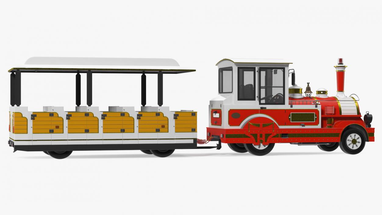 3D Tourist Train model