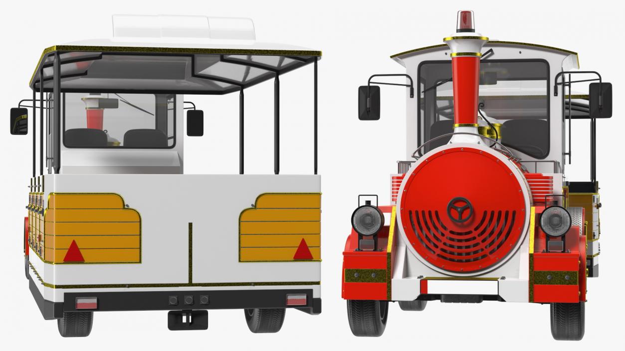 3D Tourist Train model