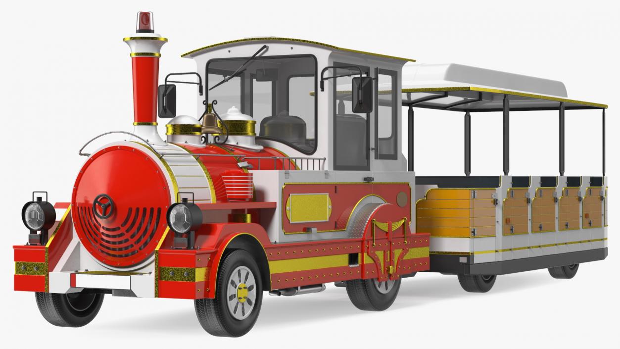 3D Tourist Train model