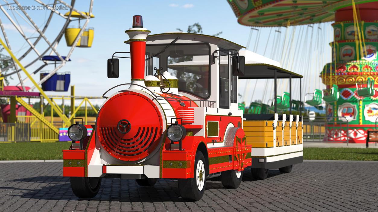 3D Tourist Train model