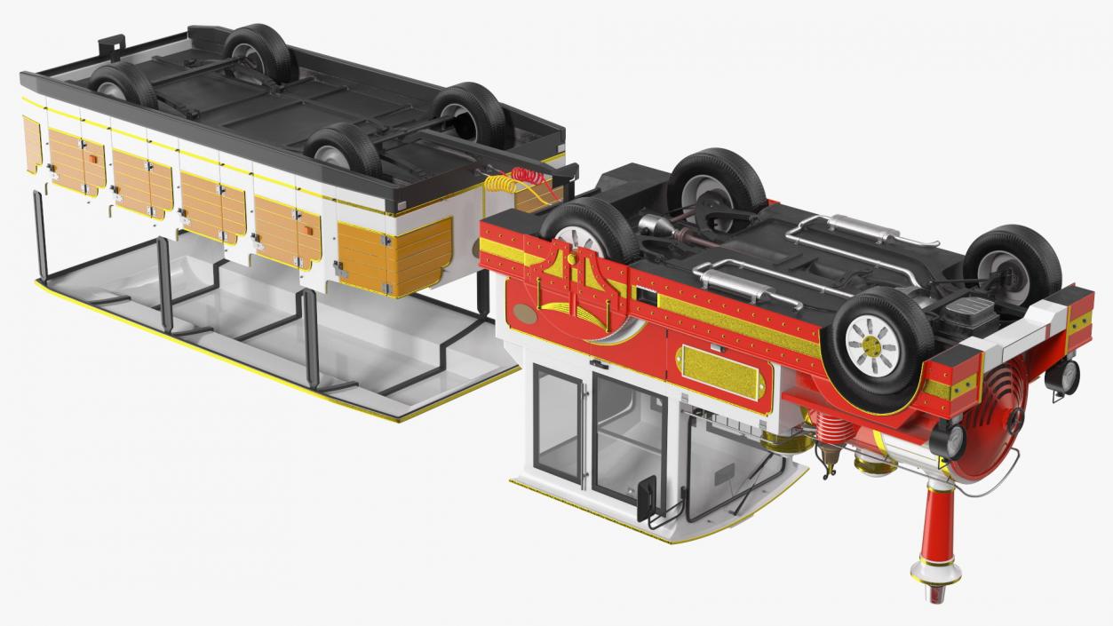 3D Tourist Train model