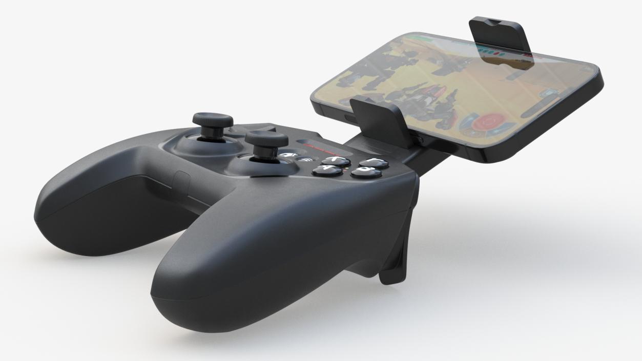 SteelSeries Mobile Gaming Controller With Smartphone 3D