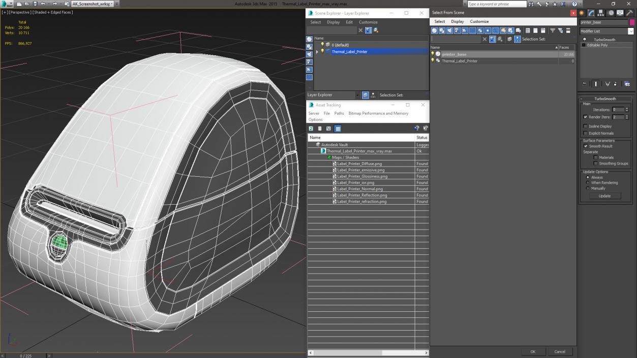 3D Thermal Label Printer