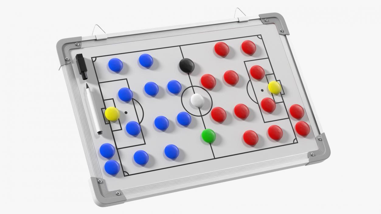 Football Coaching Board Fur 3D