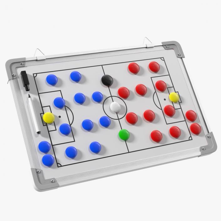 Football Coaching Board Fur 3D