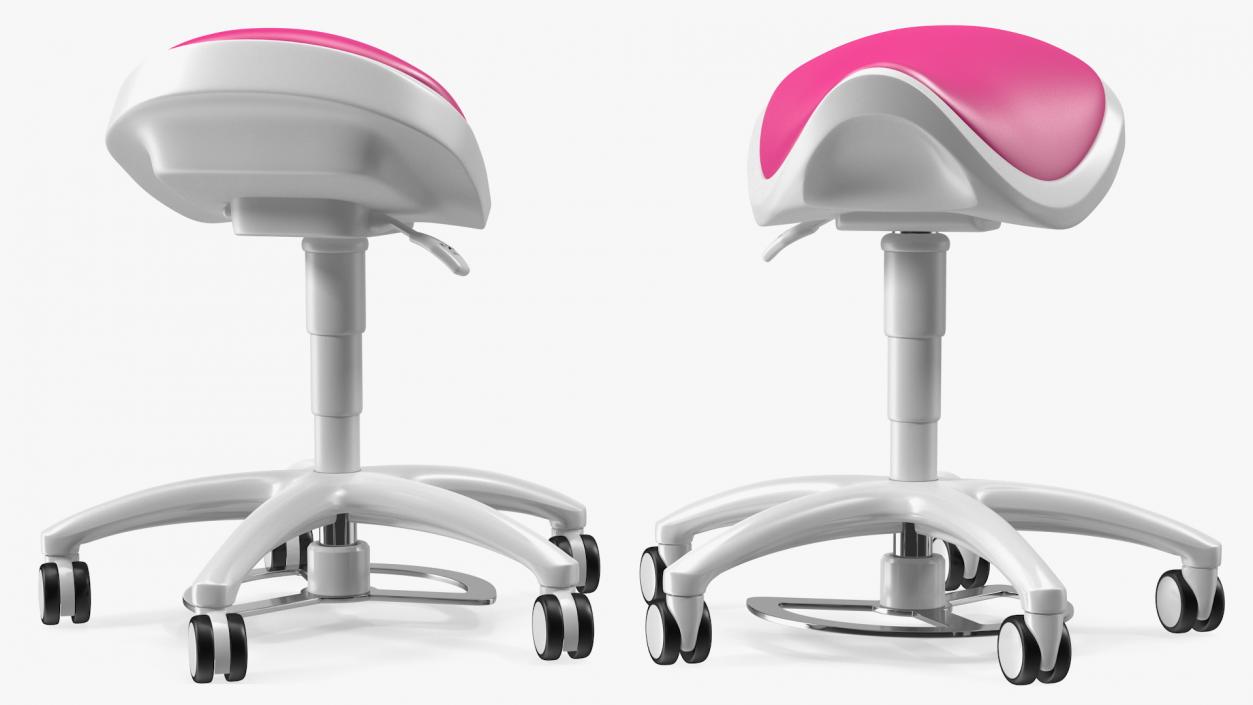 Planmeca Olo Dental Saddle Stool 3D