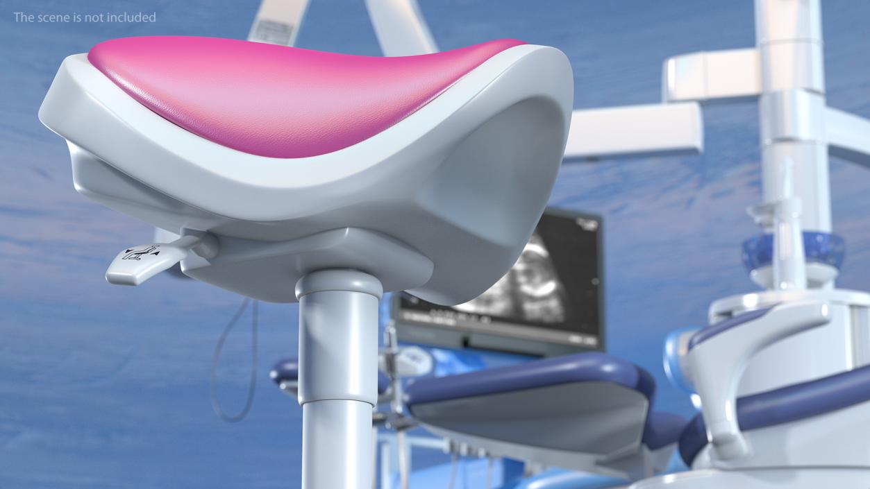 Planmeca Olo Dental Saddle Stool 3D