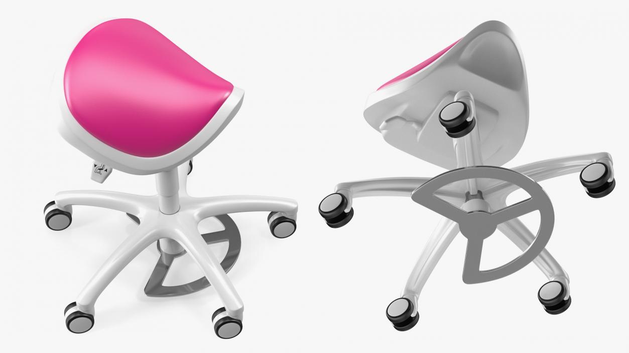 Planmeca Olo Dental Saddle Stool 3D