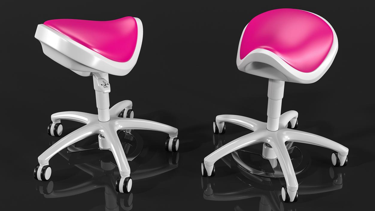 Planmeca Olo Dental Saddle Stool 3D