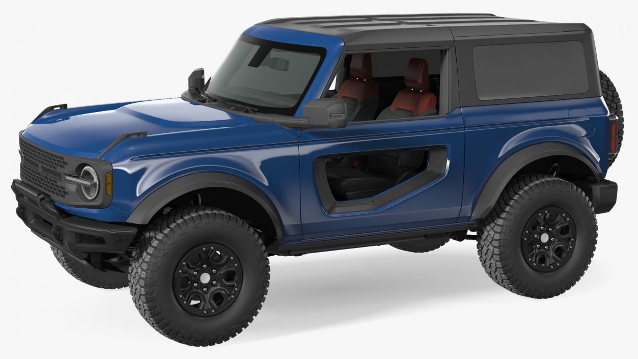 3D Two Door 4X4 SUV