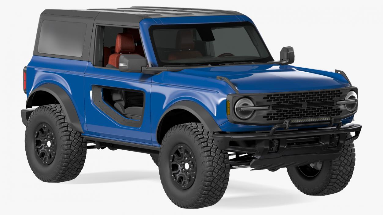 3D Two Door 4X4 SUV