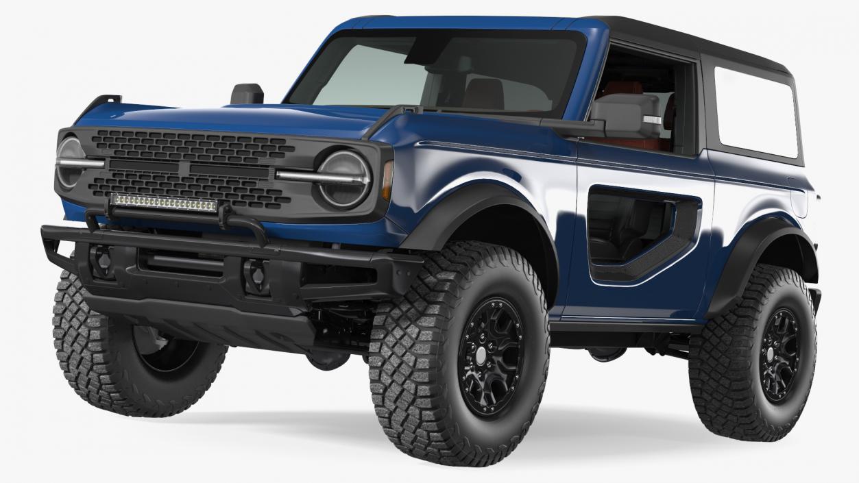 3D Two Door 4X4 SUV