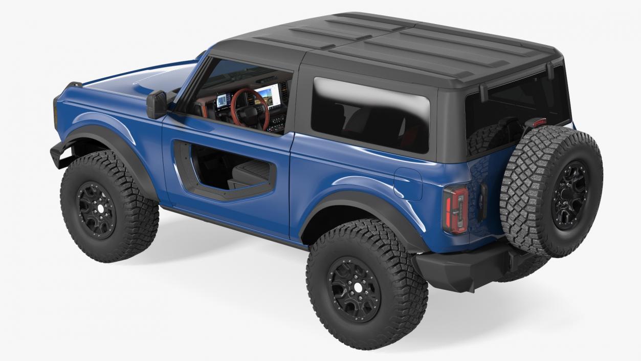 3D Two Door 4X4 SUV