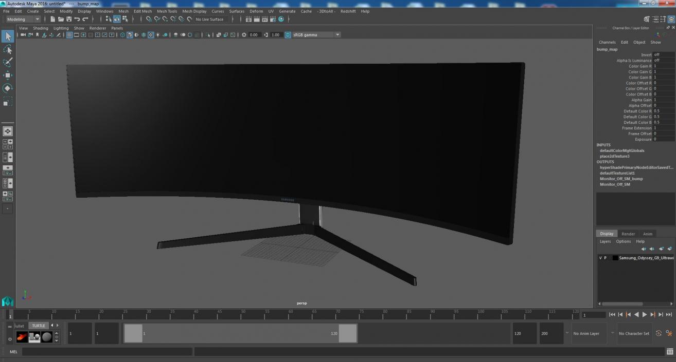 Samsung Odyssey G9 Ultrawide Gaming Monitor OFF 3D